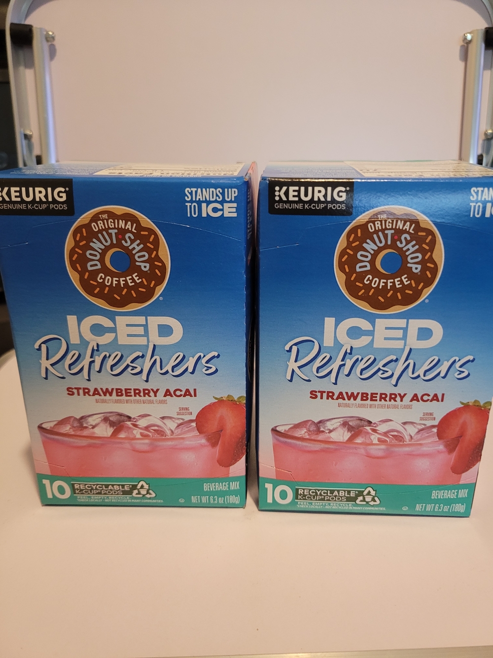 2ct Keurig Iced Refreshers Strawberry Acai -
